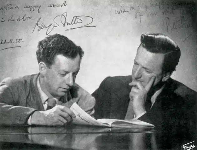Benjamin Britten in Peter Pears