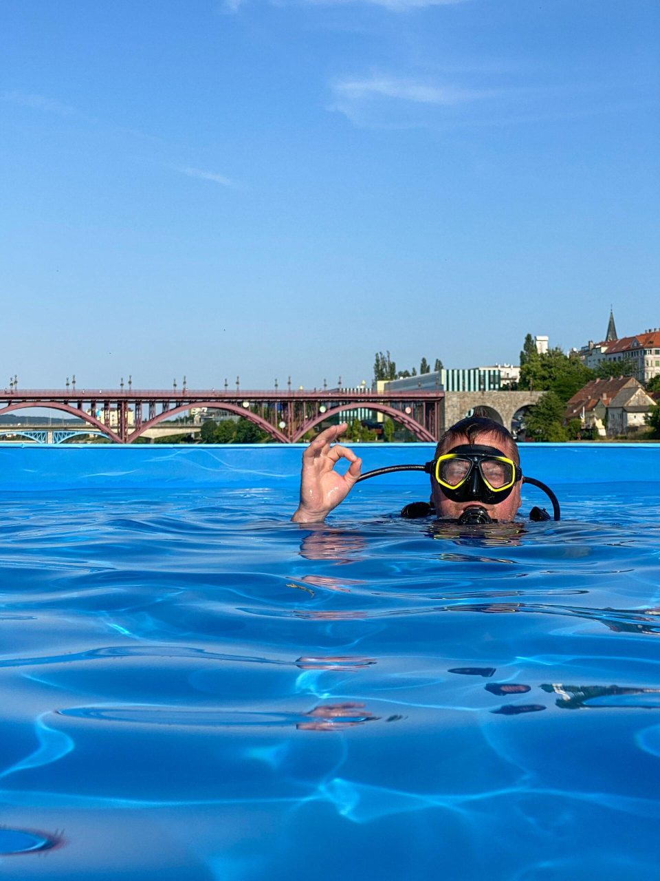 Predstavitev potapljanja in Lent plaža