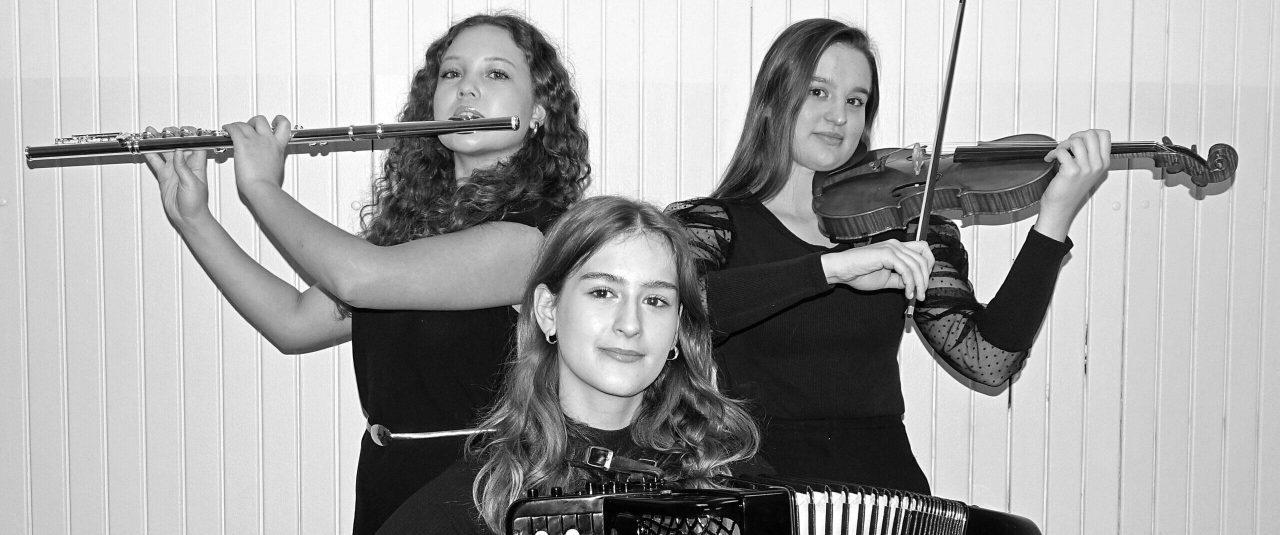 Prvonagrajenci tekmovanja TEMSIG 2024: Trio Risus Musicorum