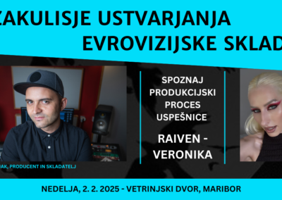Zakulisje ustvarjanja evrovizijske skladbe
