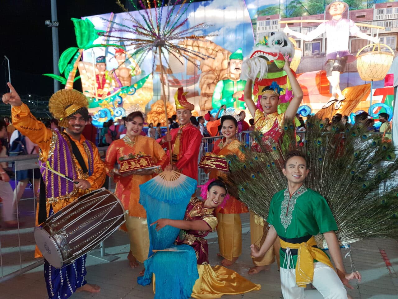 Folkart v parku – Singapur
