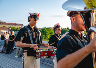 Povorka Pihalnega orkestra Pošta Maribor | Festival Lent | foto Žan Osim | 20. 6. 2025