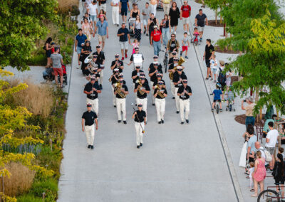 Povorka Pihalnega orkestra Pošta Maribor | Festival Lent | foto Žan Osim | 20. 6. 2025