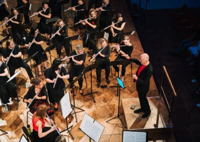 Slovenski orkester flavt | Salon glasbenih umetnikov | Festival Lent | foto Blaž Črnič | 22. 6. 2025
