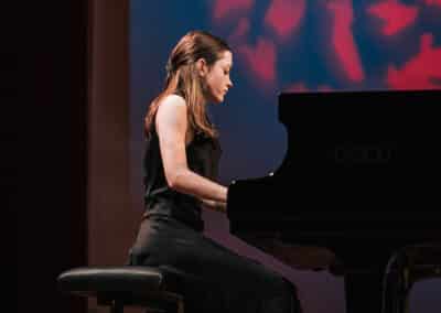 Prvonagrajenci tekmovanja TEMSIG 2025: Zala Zgonc, klavir | Salon glasbenih umetnikov | Festival Lent | foto Blaž Črnič | 24. 6. 2025