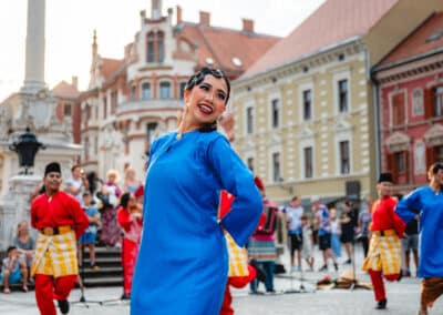 37. Folkart v mestu - Hrvaška, Singapur, ZDA | Festival Lent | foto Žan Osim | 26. 6. 2025