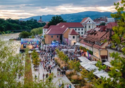 Utrinek s promenade Lent | Festival Lent | foto Žan Osim | 27. 6. 2025
