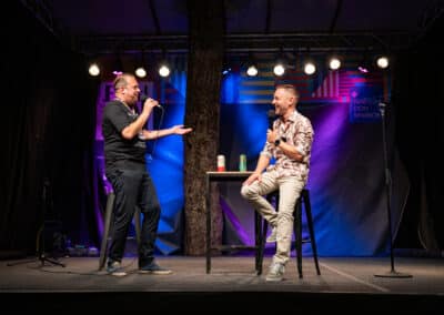 Mentalno razgibavanje v živo | StandUpLent | Festival Lent | foto Jure Zagoranski | 28. 6. 2025