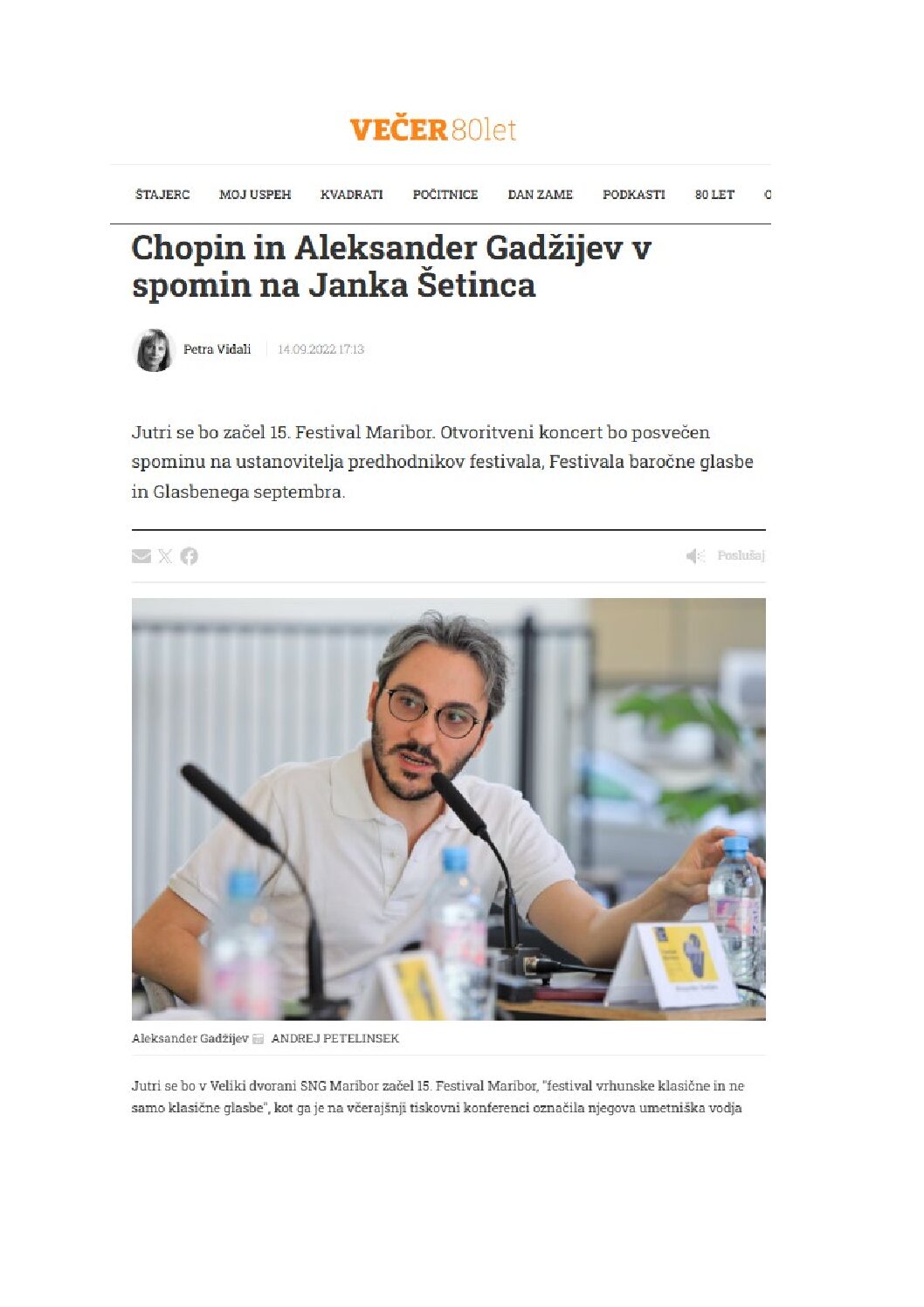 Chopin in Gadžijev v spomin na Janka Šetinca Večer 14. 9. 2022 Chopin in Gadžijev v spomin na Janka Šetinca_Večer_14. 9. 2022