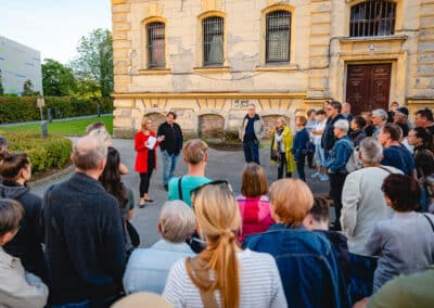 Vodeni ogled skozi stavbo nekdanje kaznilnice | Festival Maribor | foto Žan Osim | 17. 9. 2025