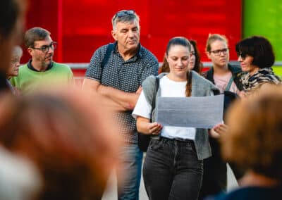 Vodeni ogled skozi stavbo nekdanje kaznilnice | Festival Maribor | foto Žan Osim | 17. 9. 2025