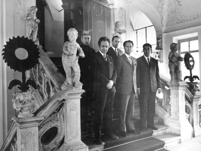 1971 Collegium musicum, Igor Ozim, violina, Boris Čampa, flavta, Drago Golob, oboa, Vlado Požar, violončelo, Janko Šetinc, čembalo