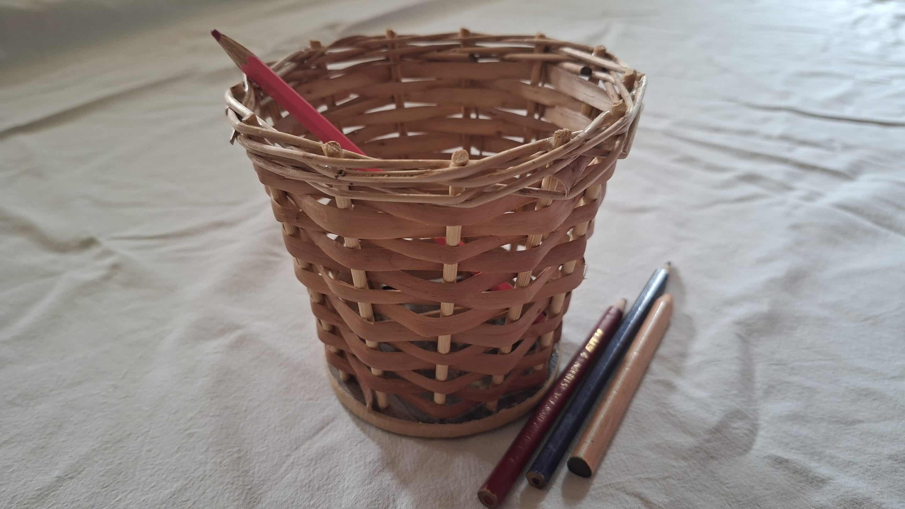 Pletene košarice iz šibja