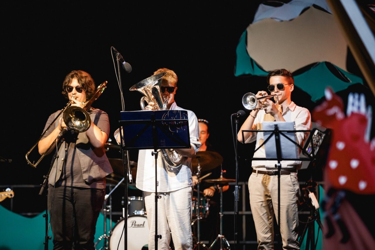 Praznični koncert mladih jazz glasbenikov