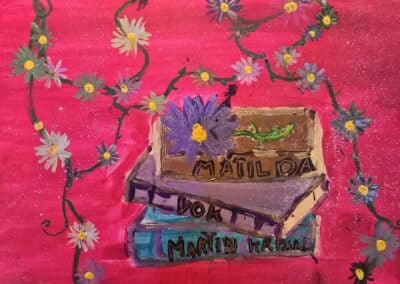 Ko čopič bere knjigo