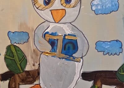 Ko čopič bere knjigo