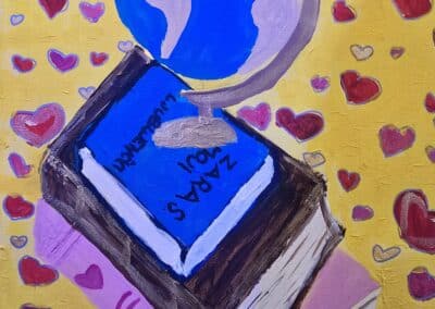 Ko čopič bere knjigo