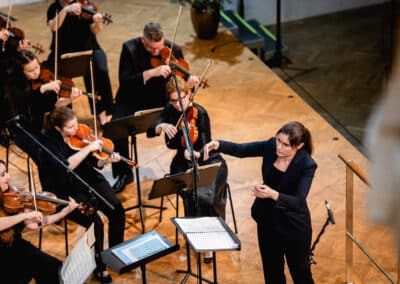 Komorni orkester iz Basla, Deljana Lazarova, Alexandra Dovgan | Orkestrski cikel | foto Dejan Bulut | 13. 2. 2026