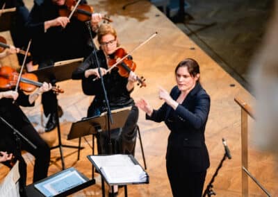 Komorni orkester iz Basla, Deljana Lazarova, Alexandra Dovgan | Orkestrski cikel | foto Dejan Bulut | 13. 2. 2026