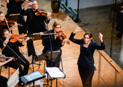 Komorni orkester iz Basla, Deljana Lazarova, Alexandra Dovgan | Orkestrski cikel | foto Dejan Bulut | 13. 2. 2026