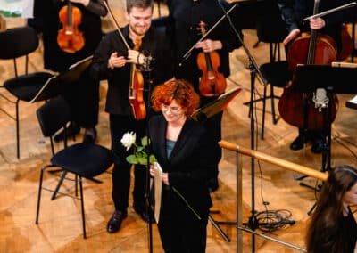 Komorni orkester iz Basla, Deljana Lazarova, Alexandra Dovgan | Orkestrski cikel | foto Dejan Bulut | 13. 2. 2026