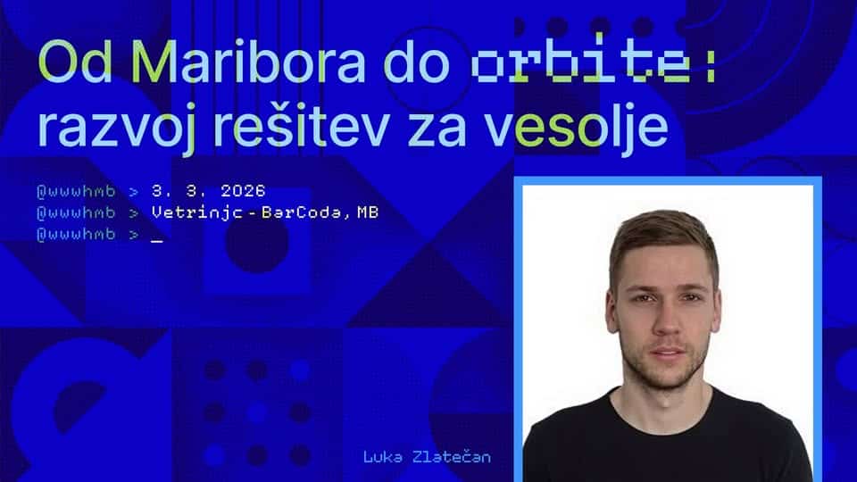 Od Maribora do orbite: razvoj rešitev za vesolje