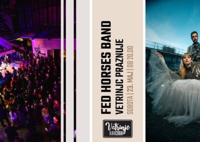 Fed Horser band v Vetrinjcu | Foto: Marko Pigac, Vita Orehek