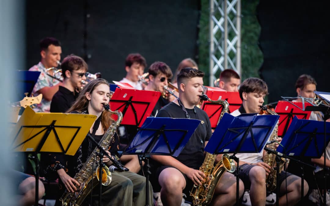 Big band Konservatorija za glasbo in balet Maribor | Oder Triglav | Festival Lent | foto Dejan Bulut | 27. 6. 2026