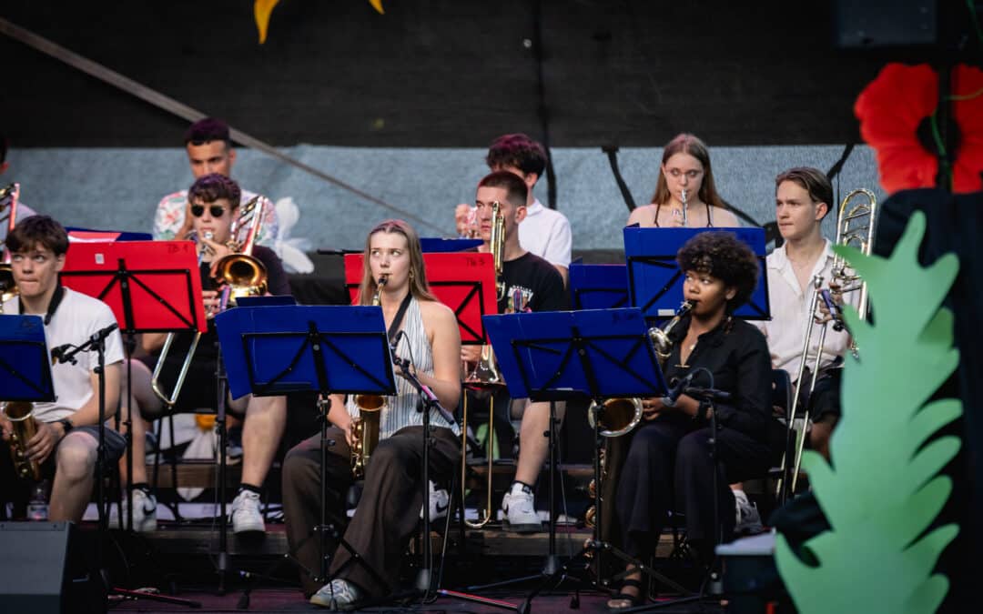 Big band Konservatorija za glasbo in balet Maribor | Oder Triglav | Festival Lent | foto Dejan Bulut | 27. 6. 2026