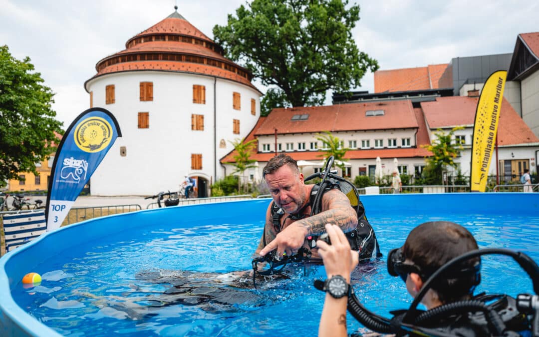 Predstavitev potapljanja in Lent plaža | Festival Lent | foto Žan Osim | 1. 7. 2026