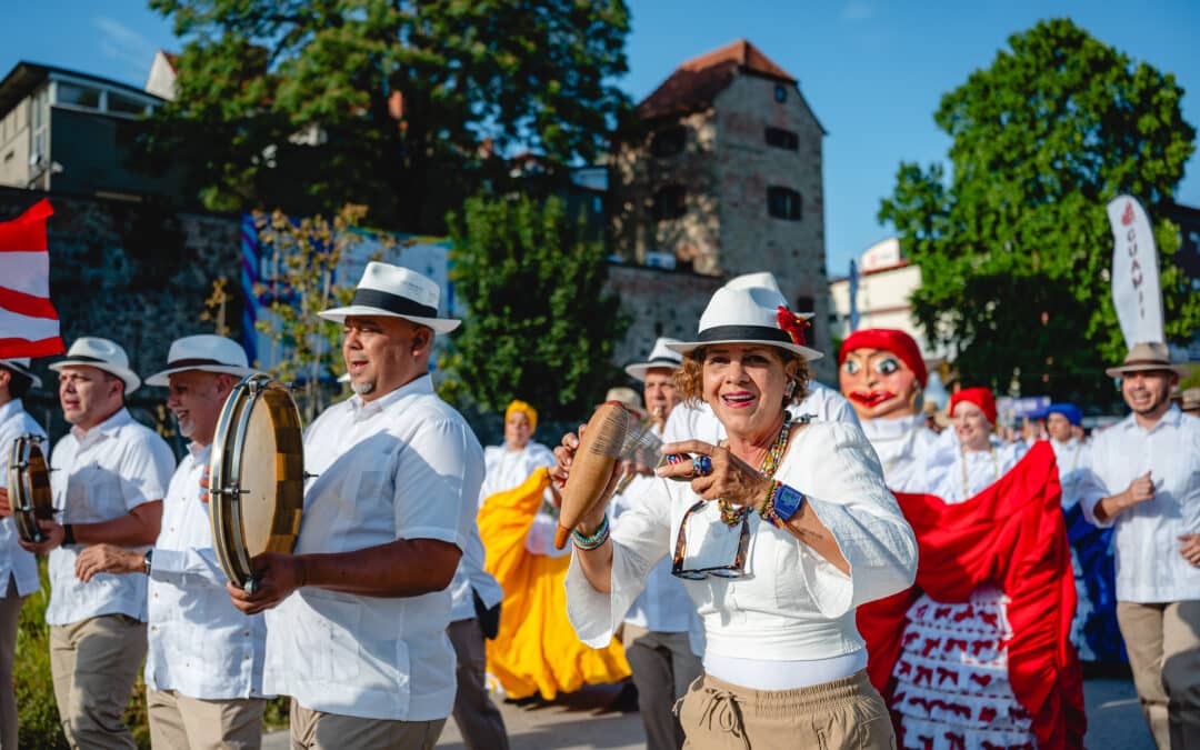 38. Folkart v mestu (Poljska, Portoriko) | Festival Lent | foto Žan Osim | 2. 7. 2026