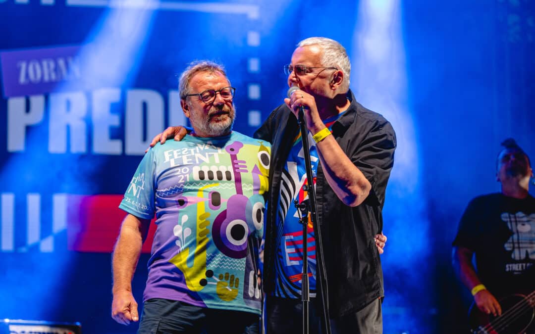Piše se leto 2026: Kreslin, Predin, Lovšin: Večno mladi, za vedno in | Glavni oder | Festival Lent | foto Žan Osim | 2. 7. 2026
