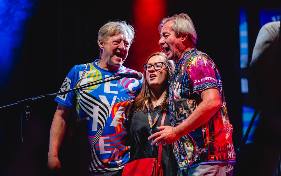 Piše se leto 2026: Kreslin, Predin, Lovšin: Večno mladi, za vedno in | Glavni oder | Festival Lent | foto Žan Osim | 2. 7. 2026