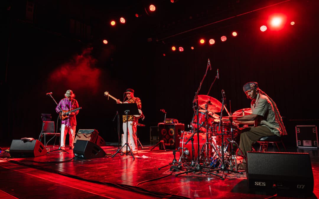 Majid Bekkas – Nguyên Lê – Hamid Drake: Gnawa World Blues | JazzLent | Festival Lent | foto Blaž Črnič | 3. 7. 2026