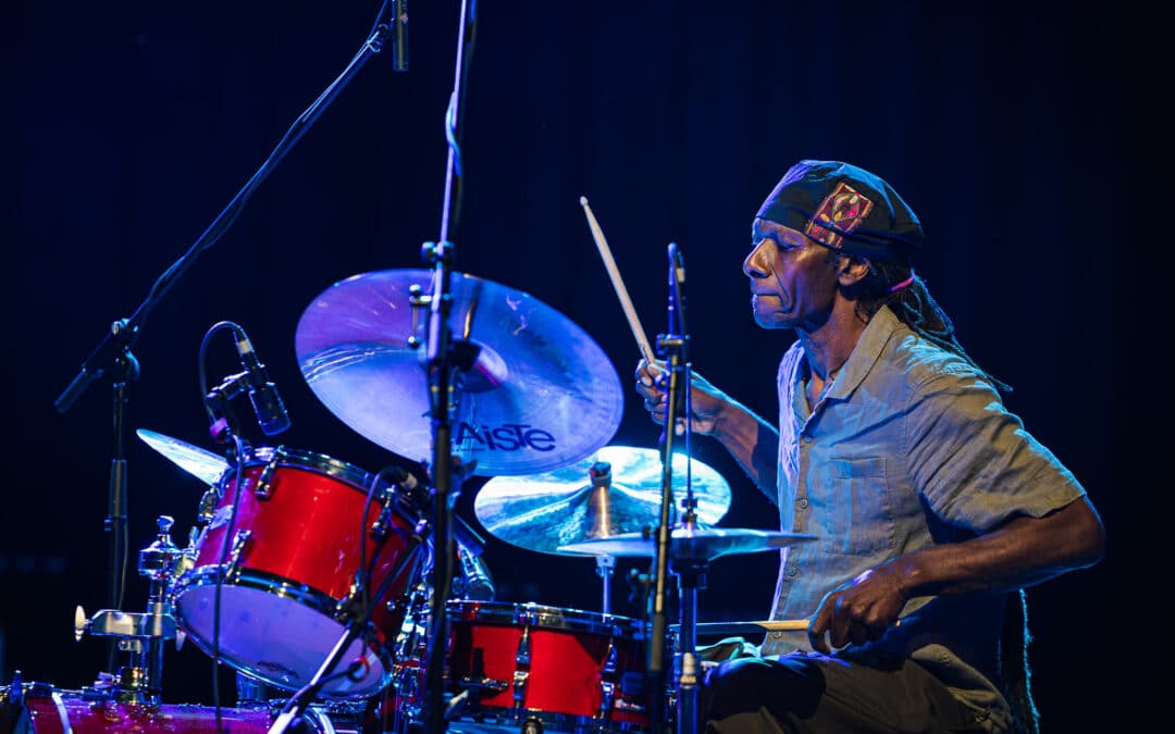 Majid Bekkas – Nguyên Lê – Hamid Drake: Gnawa World Blues | JazzLent | Festival Lent | foto Blaž Črnič | 3. 7. 2026