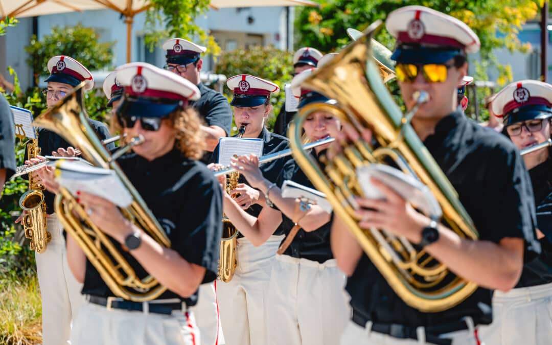 Povorka Pihalnega orkestra Pošta Maribor | Festival Lent | foto Žan Osim | 4. 7. 2026