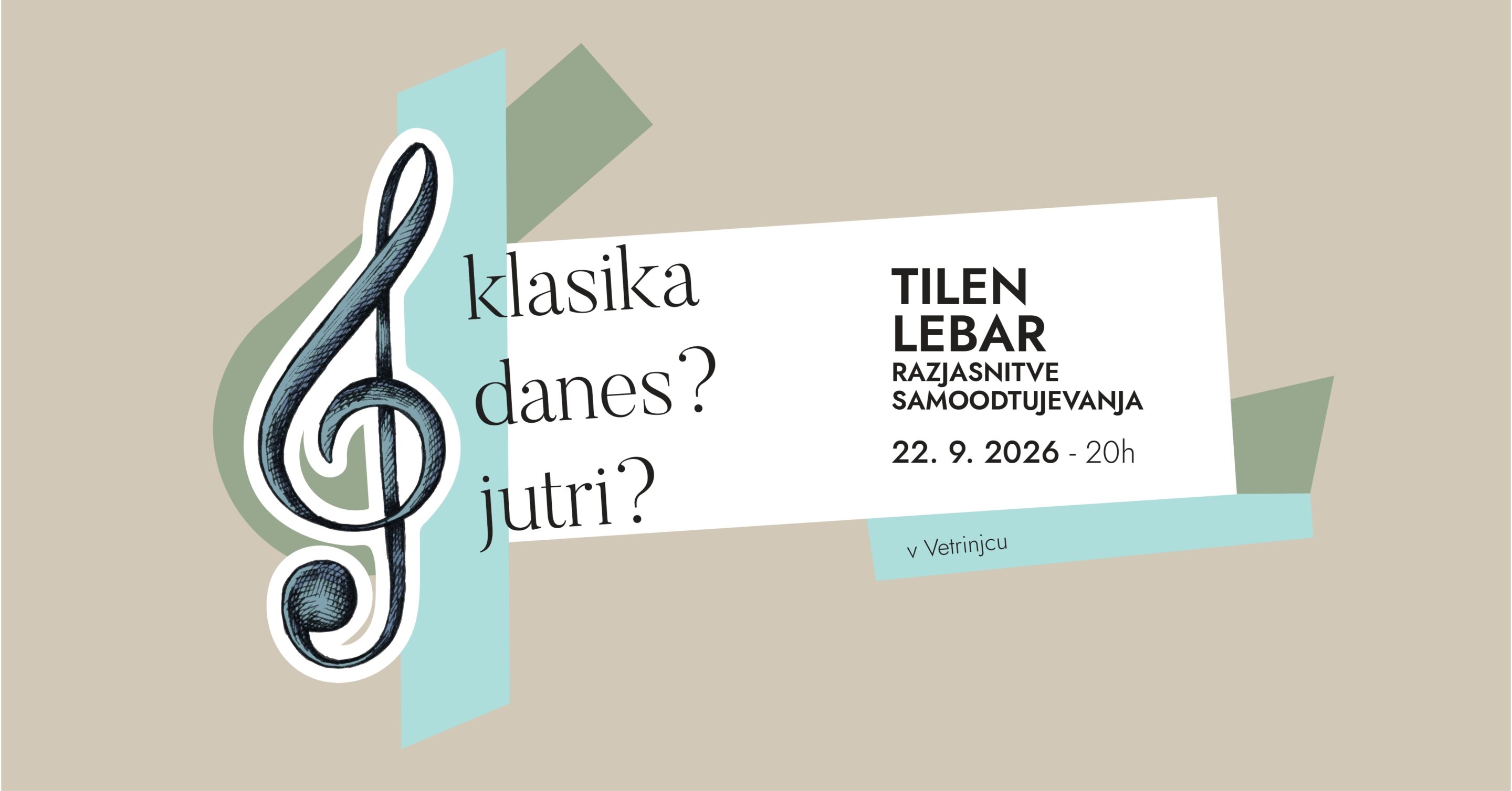 Klasika! Tilen Lebar: Razjasnitve samoodtujevanja